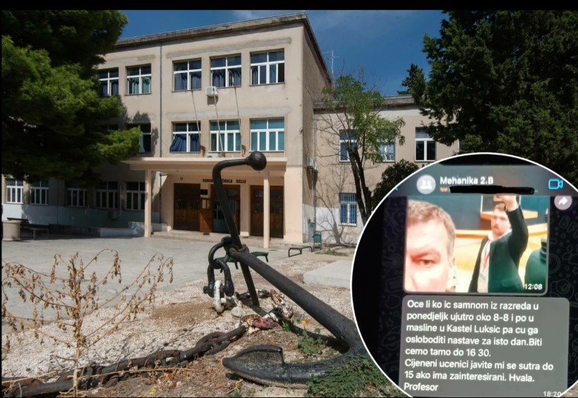  �Profesor ih zove da mu čiste bazen i beru masline, plaća ih duvanom, pivom i odgovorima iz kontrolnog�
